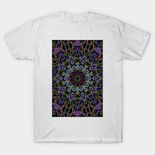 Kaleidoscope glowing grass T-Shirt